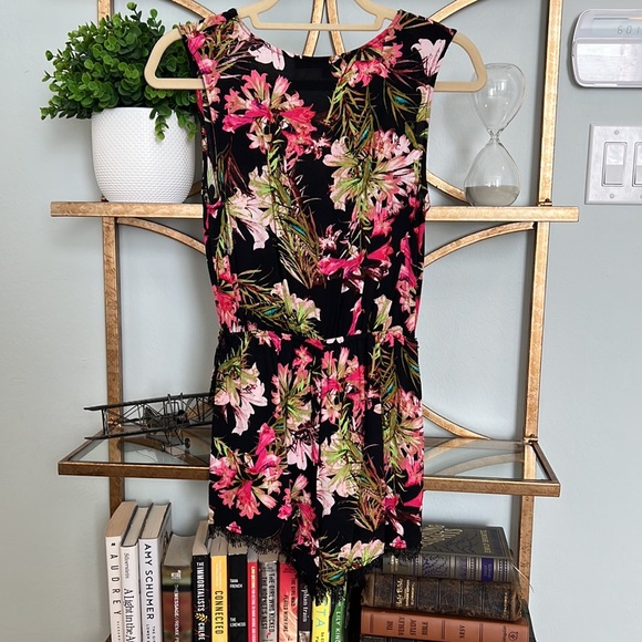 Lovers + Friends Tropical Floral Print Romper - Picture 7 of 7